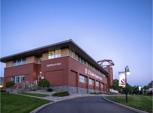 Campus at night