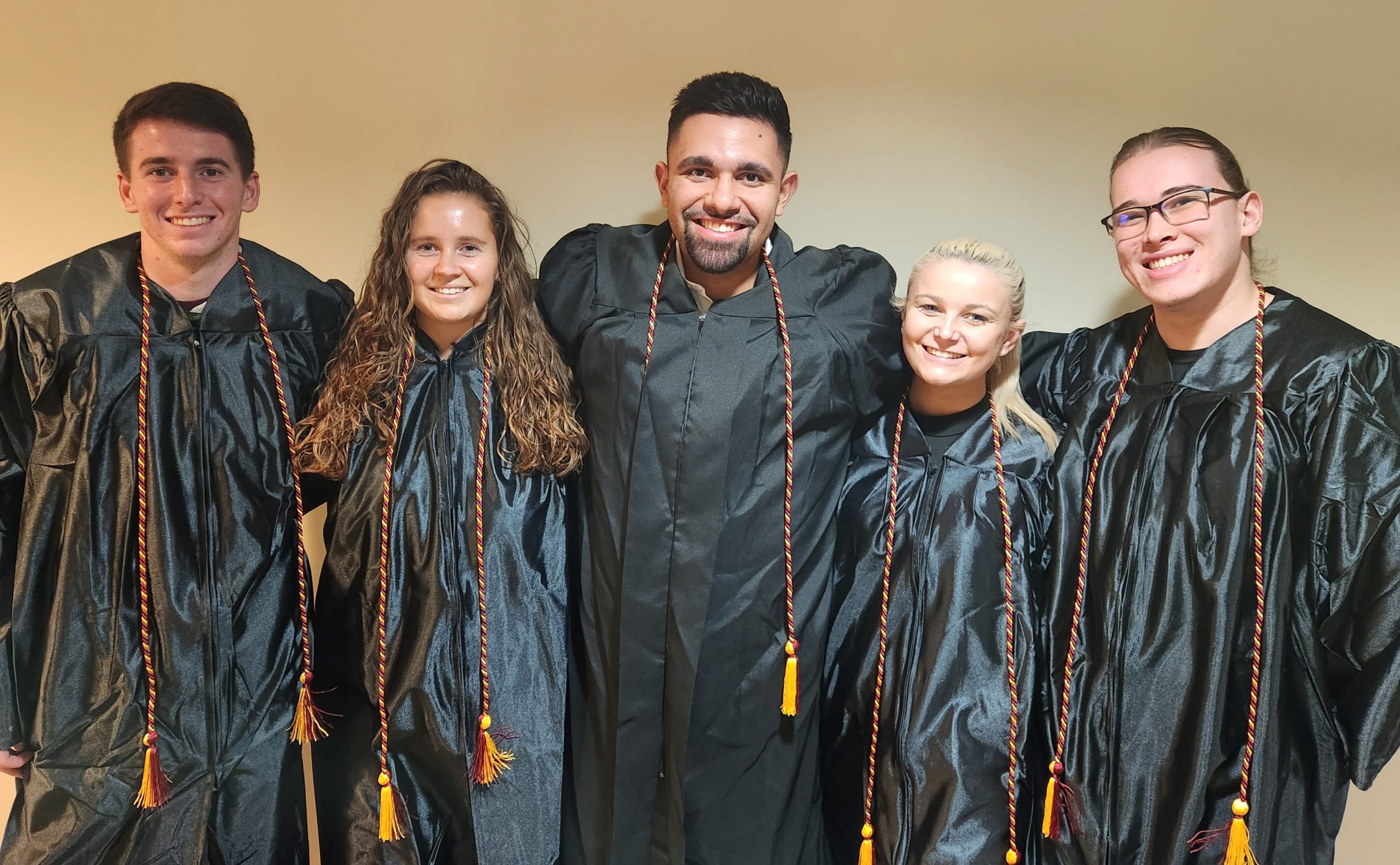 Students at Commencement