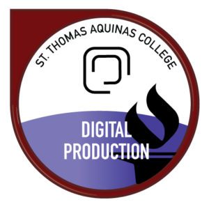 digital production badge