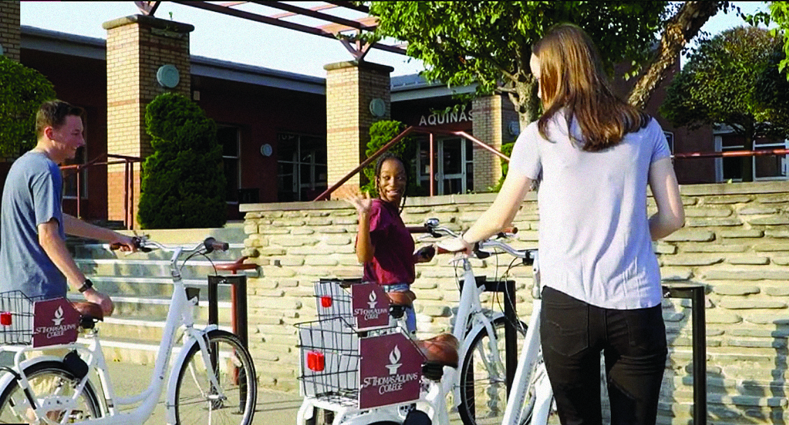 Bike share program on campus